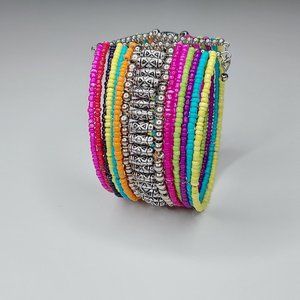 Beaded Cuff Bracelet